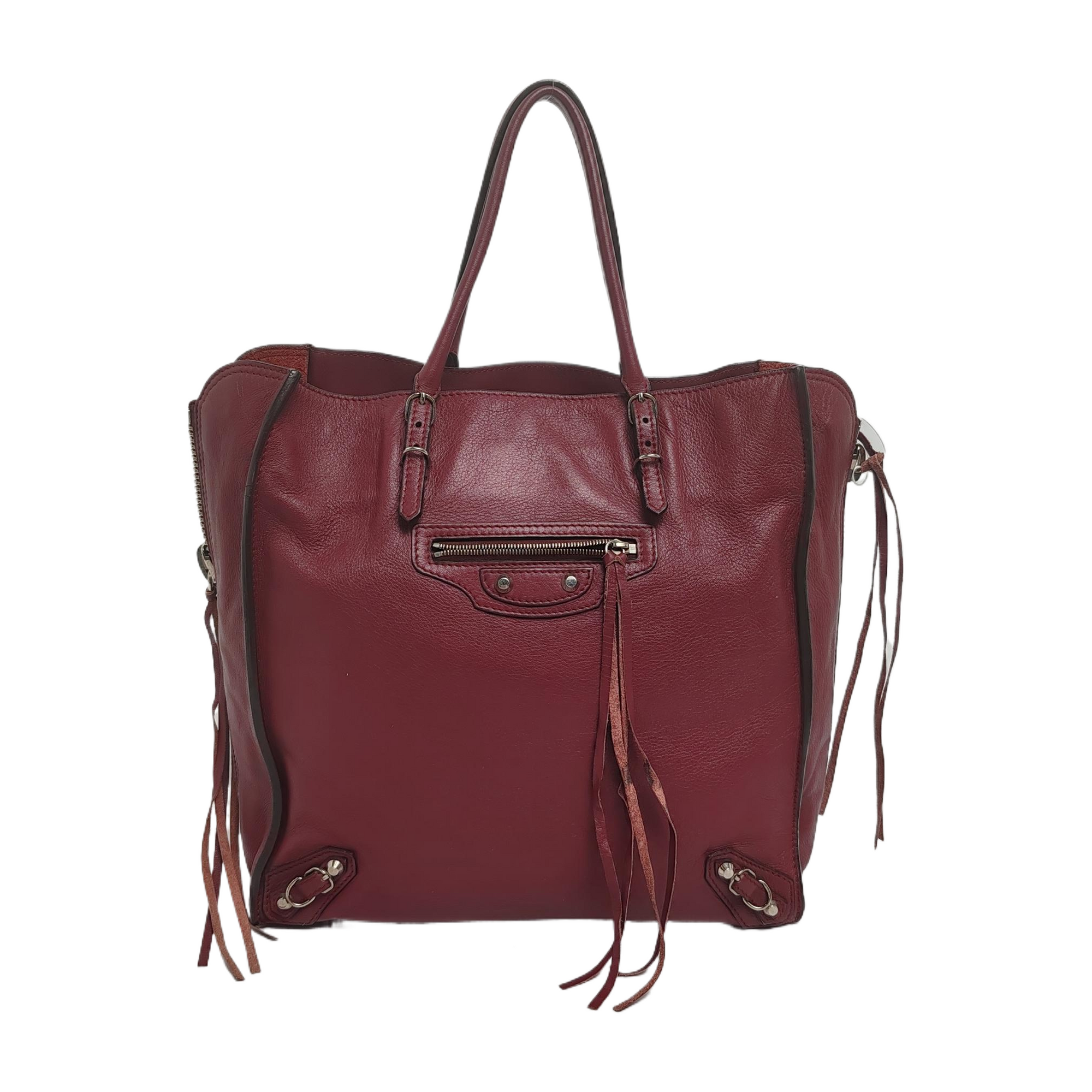 Papier Calfskin Red