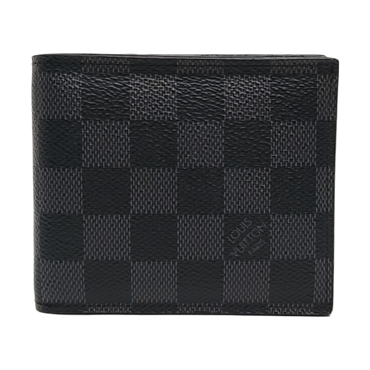 Coated Canvas Clutch Gray