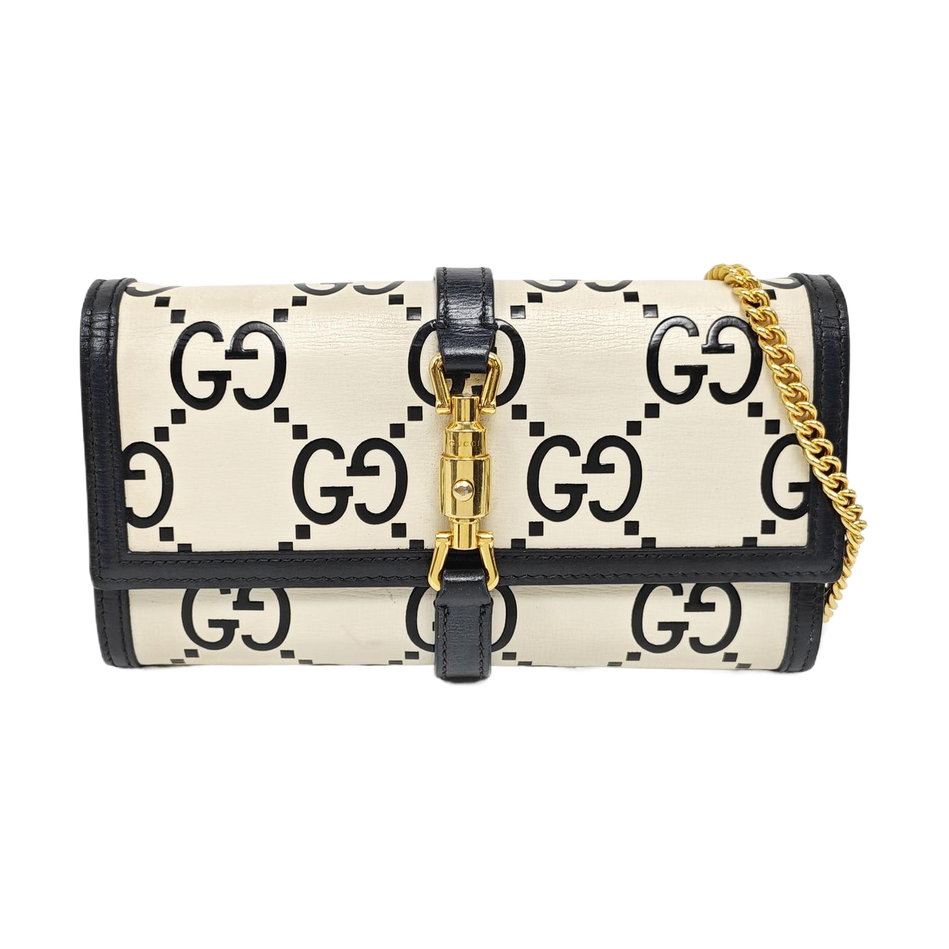 Jackie 1961 Mini Monogram Calfskin White
