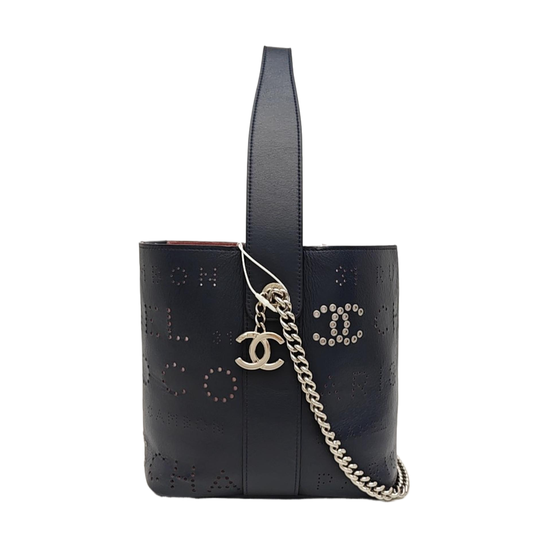 Calfskin Bucket Bag Small Blue