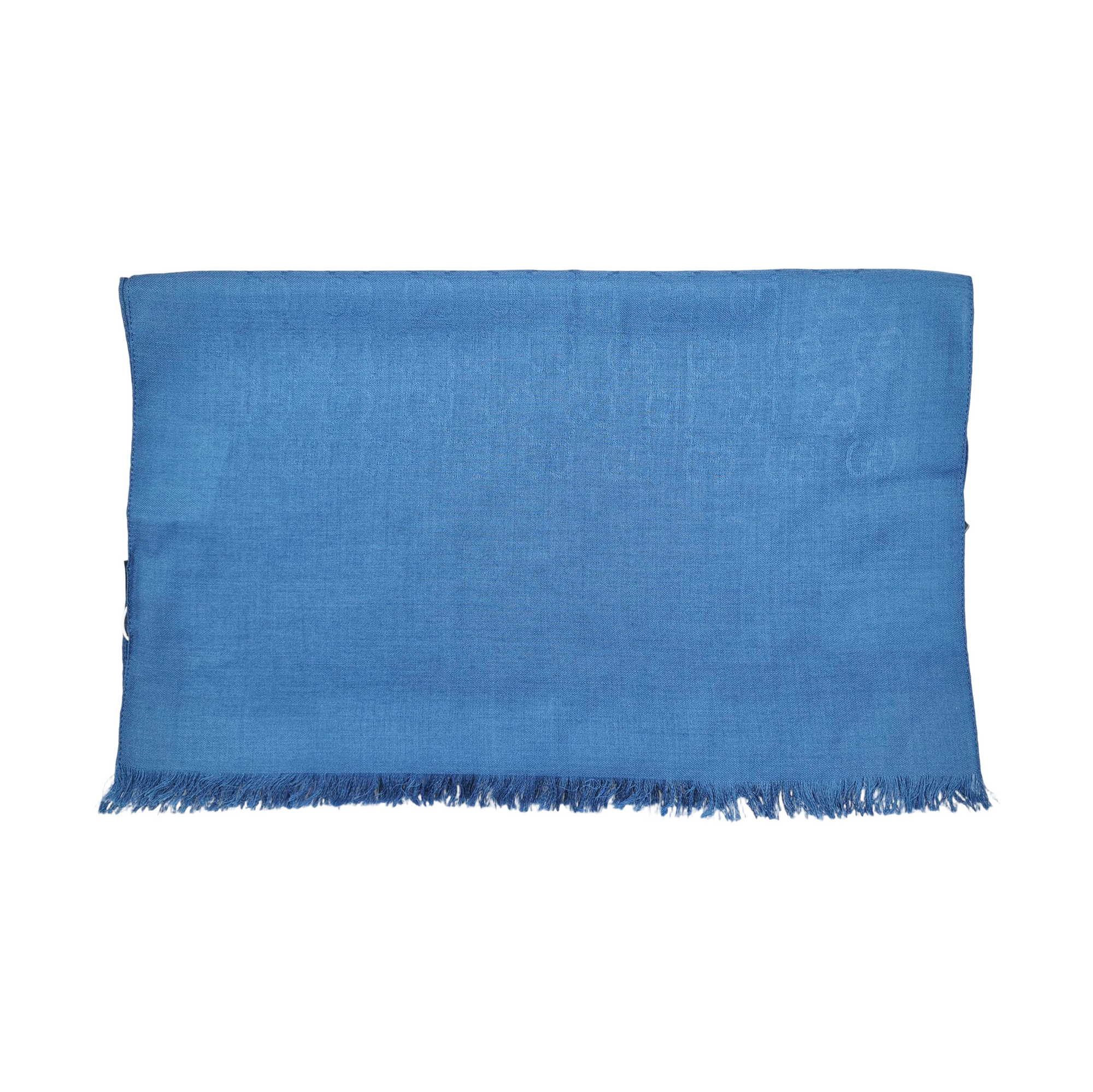Wool Scarf Blue