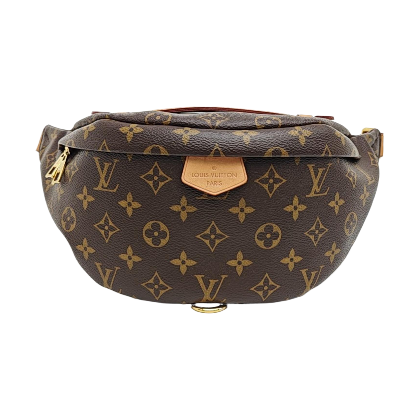 BUMBAG Monogram Coated Canvas Brown
