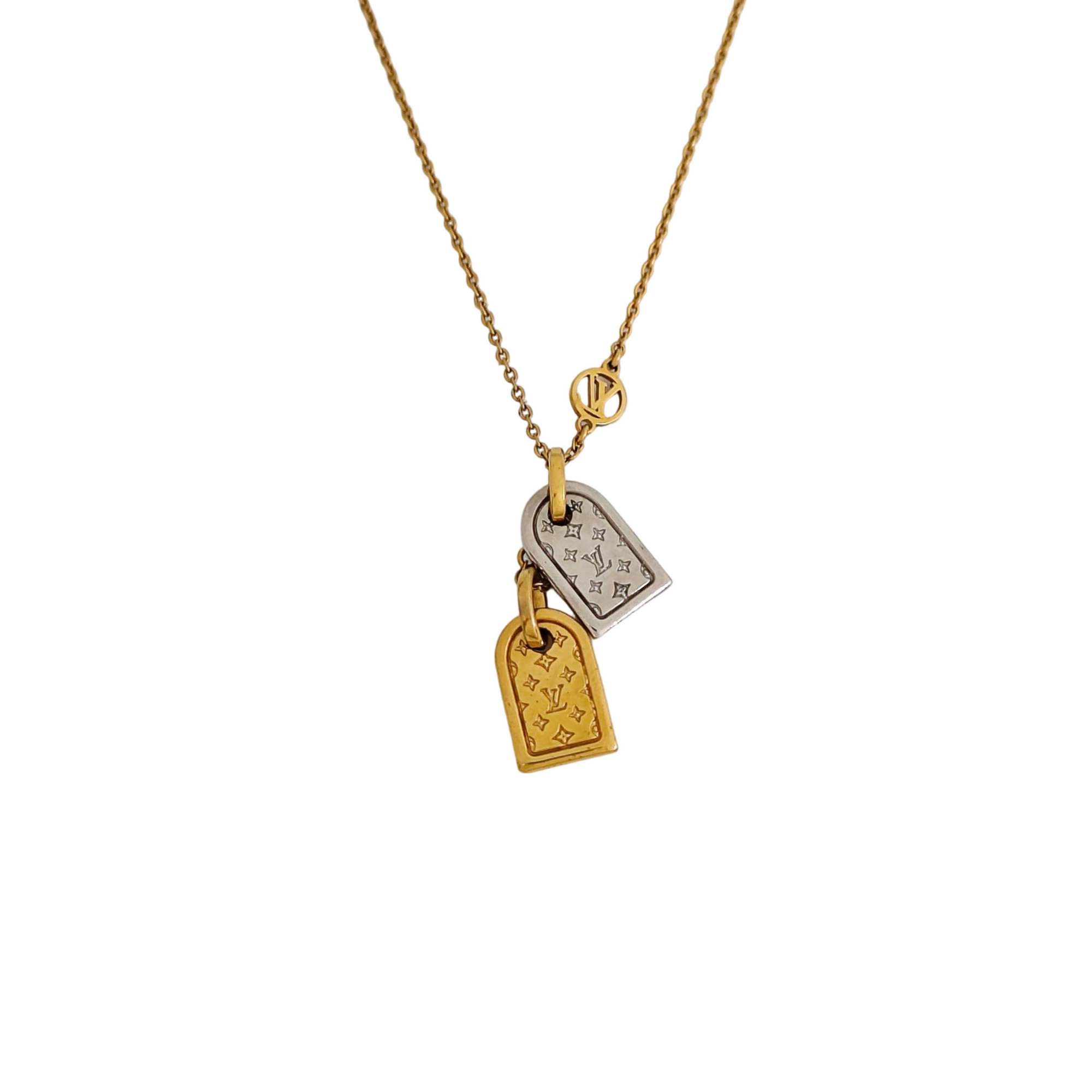 NANOGRAM Metal Gold Necklace