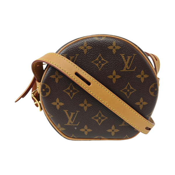 BOITE CHAPEAU PM Monogram Coated Canvas Brown