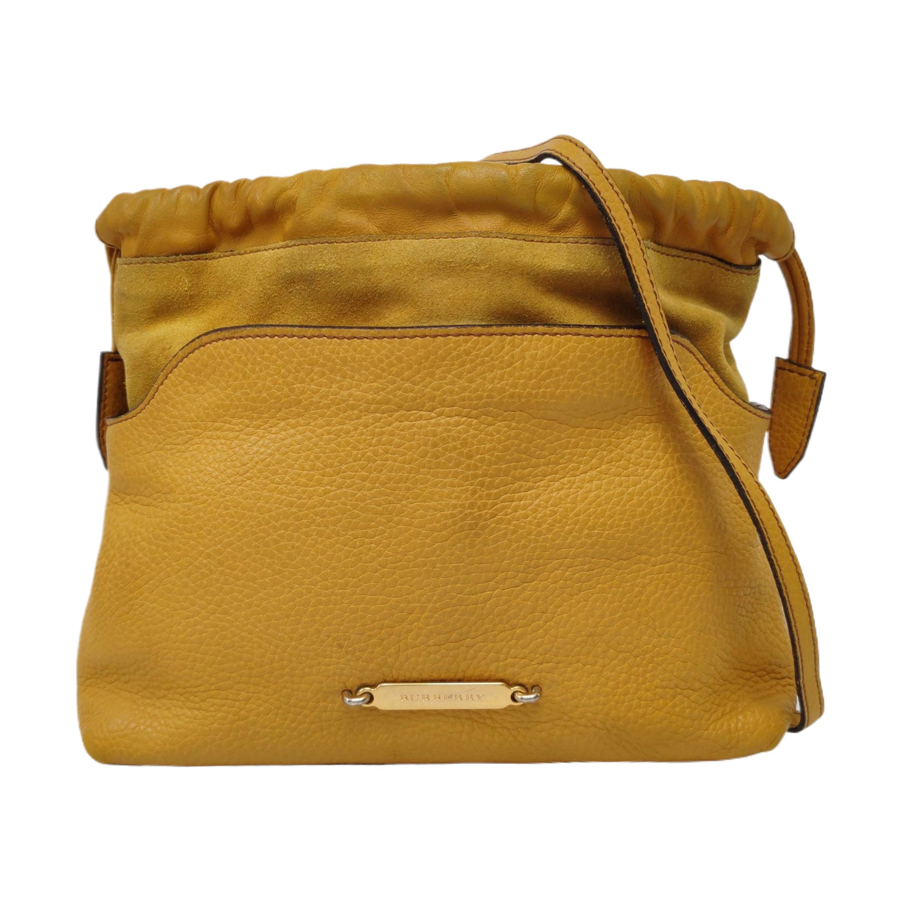 Calfskin Shoulder Bag Yellow