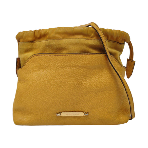 Calfskin Shoulder Bag Yellow