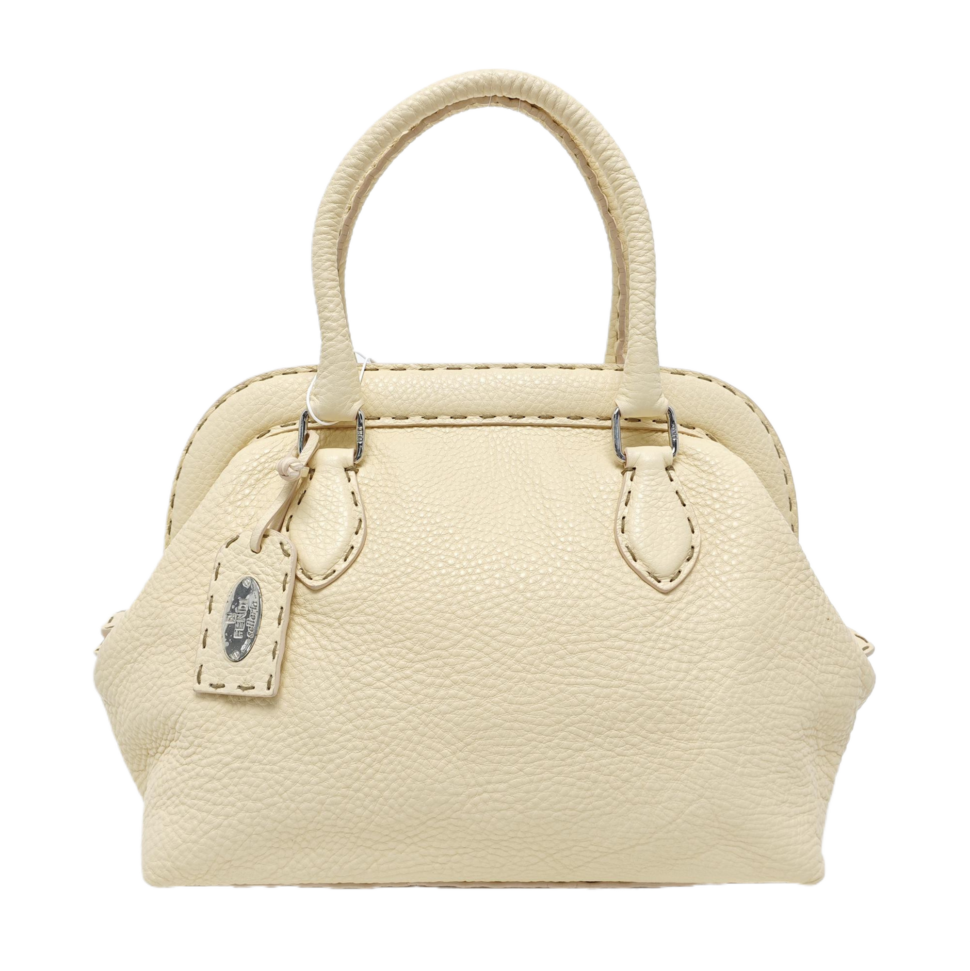 Selleria Quilted Calfskin Beige
