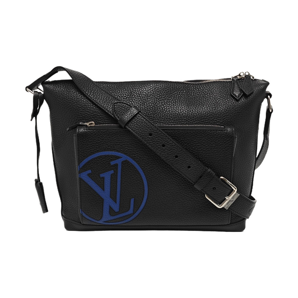 MESSENGER Calfskin Black