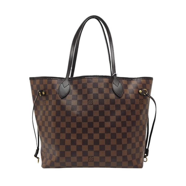 NEVERFULL MM Damier Ebene Coated Canvas Brown