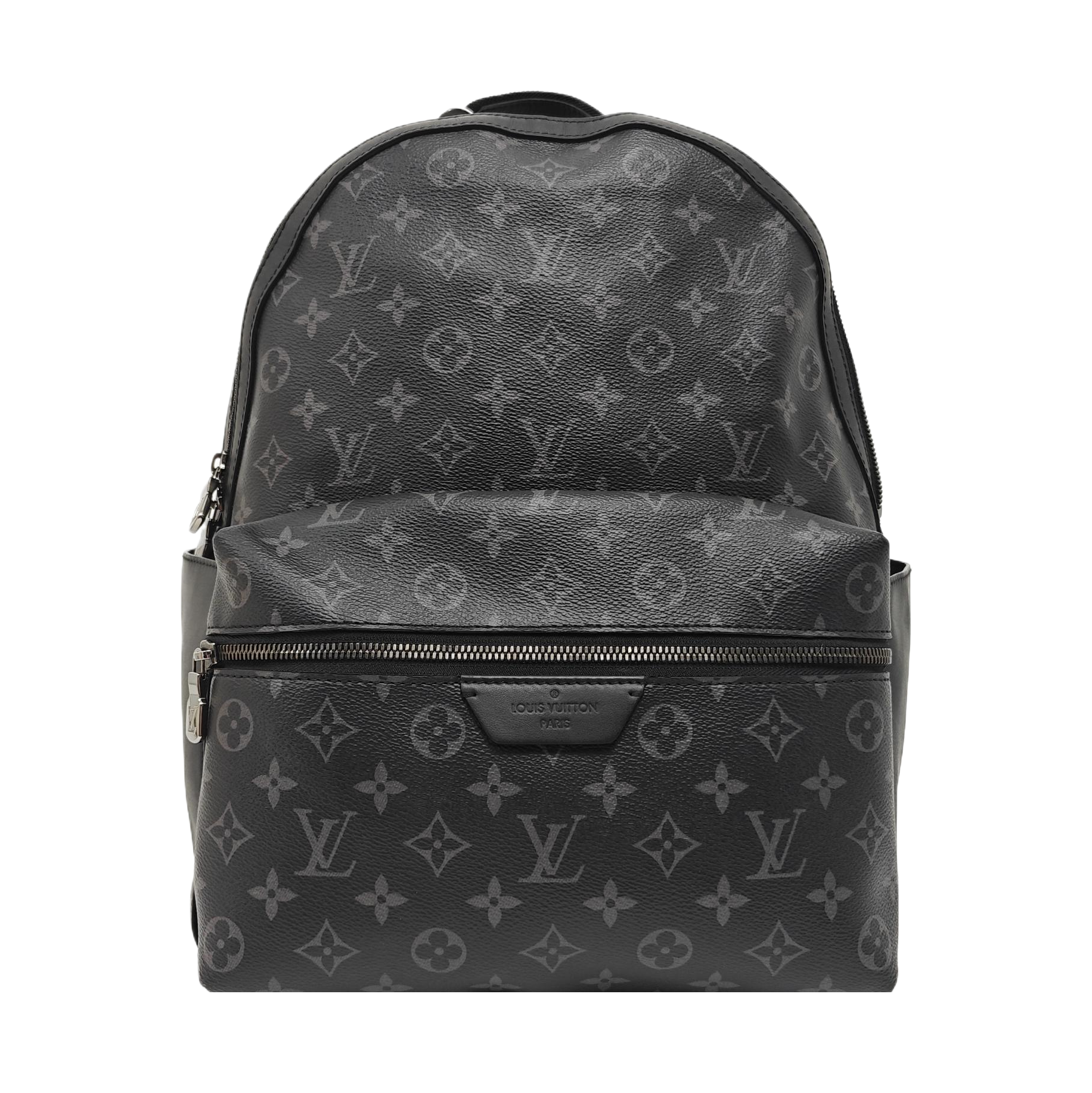 DISCOVERY PM Monogram Coated Canvas Black