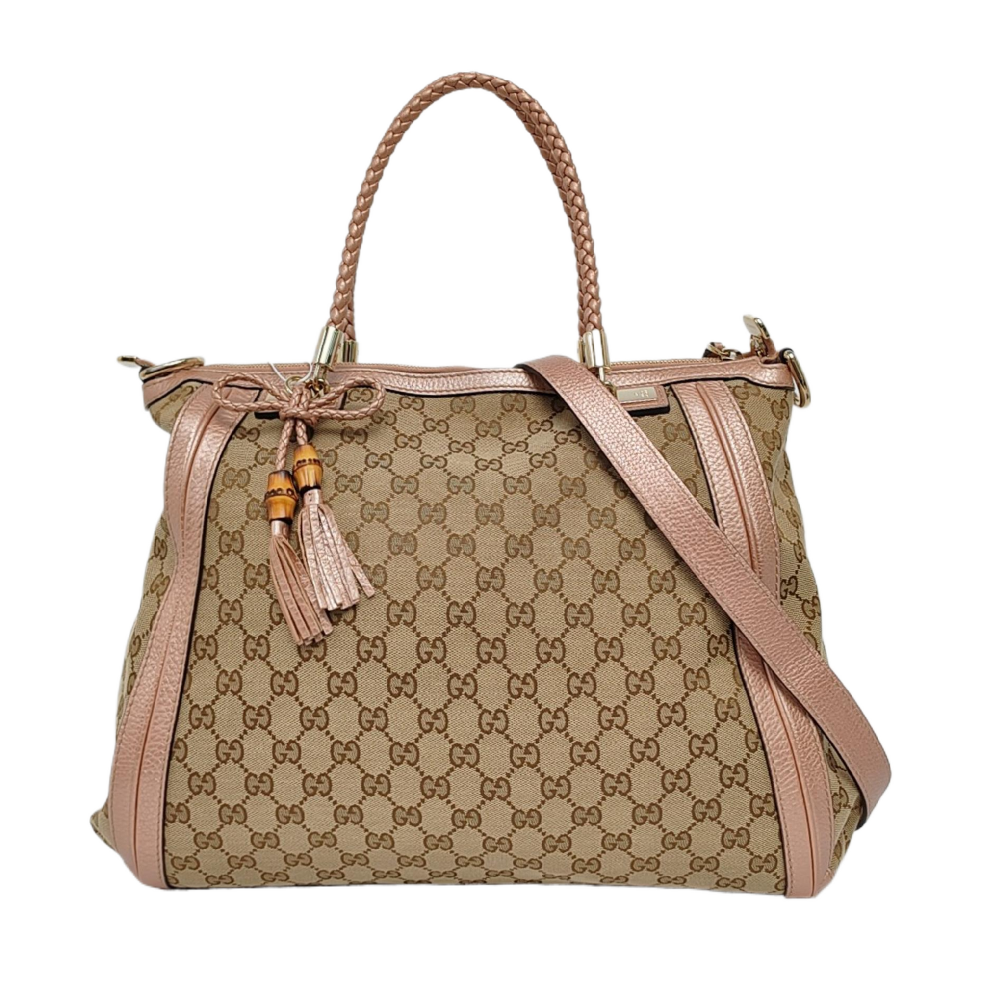 Bella Monogram Canvas Beige