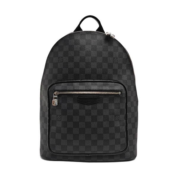 JOSH Damier Graphite Calfskin Gray