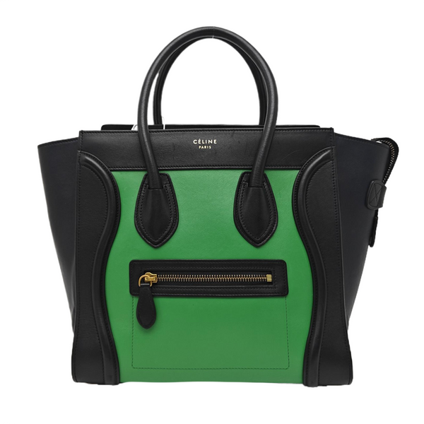 LUGGAGE Micro Calfskin Green
