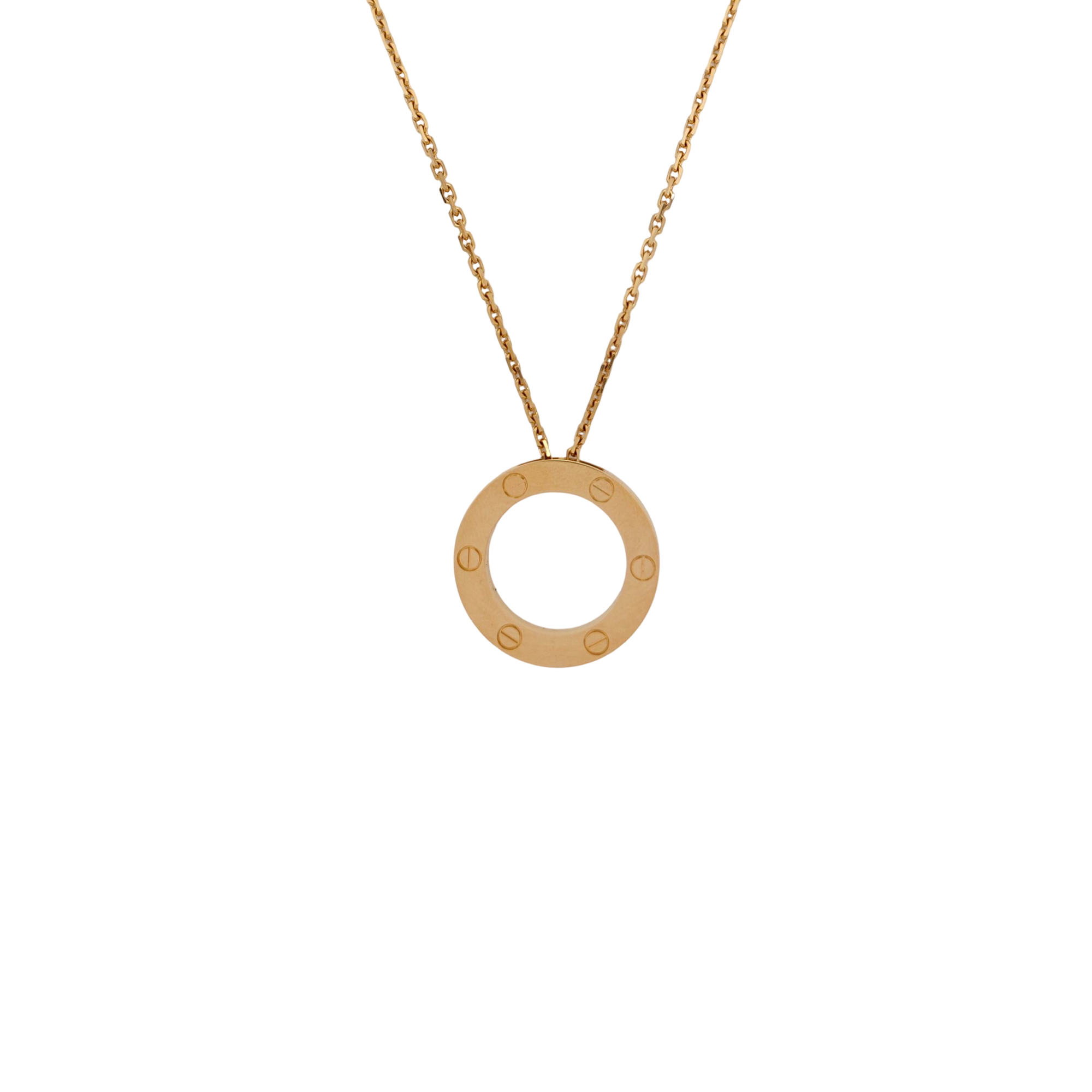 LOVE 18k Rose Gold Necklace