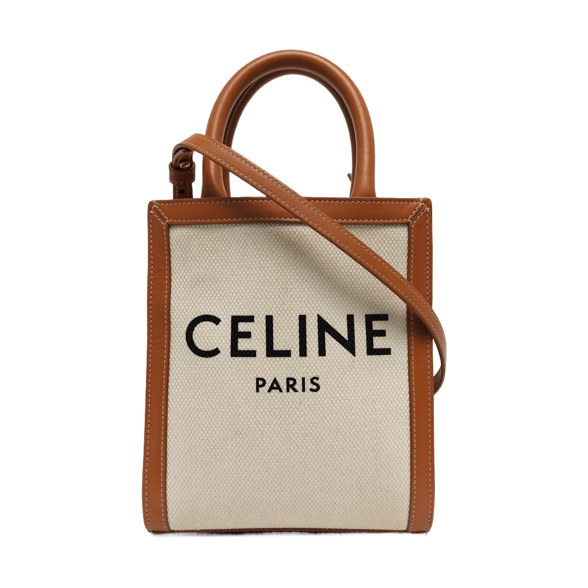 CABAS CELINE Mini Canvas White