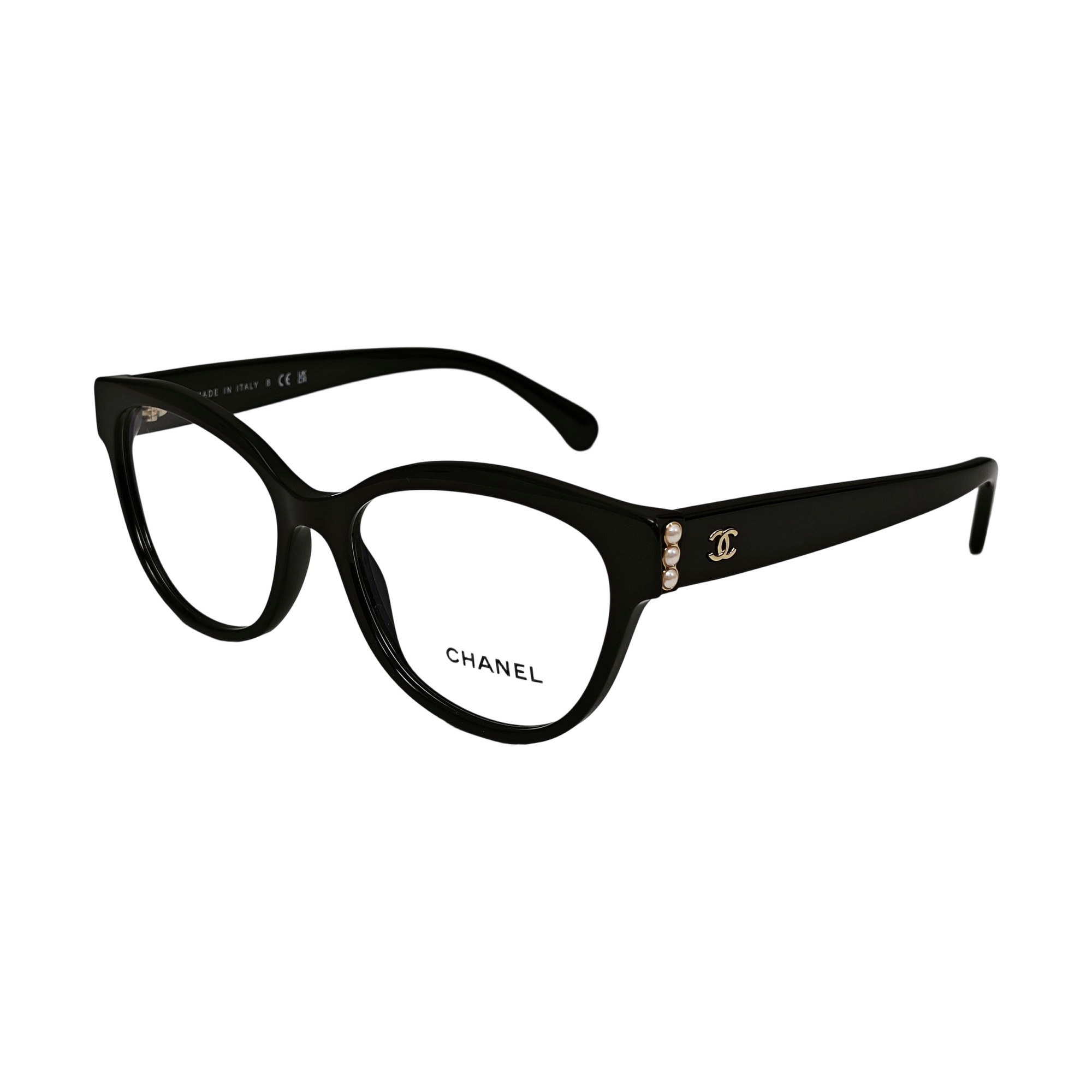 Synthetic Eyeglasses Black
