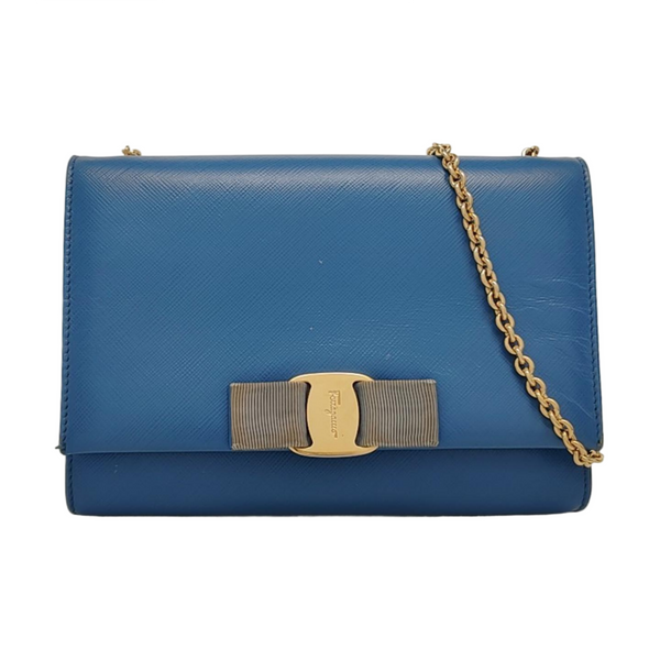 Ginny Calfskin Blue