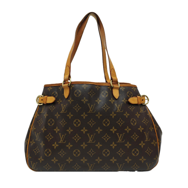 BATIGNOLLES GM Monogram Coated Canvas Brown