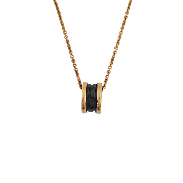 B.ZERO1 18k Rose Gold Necklace