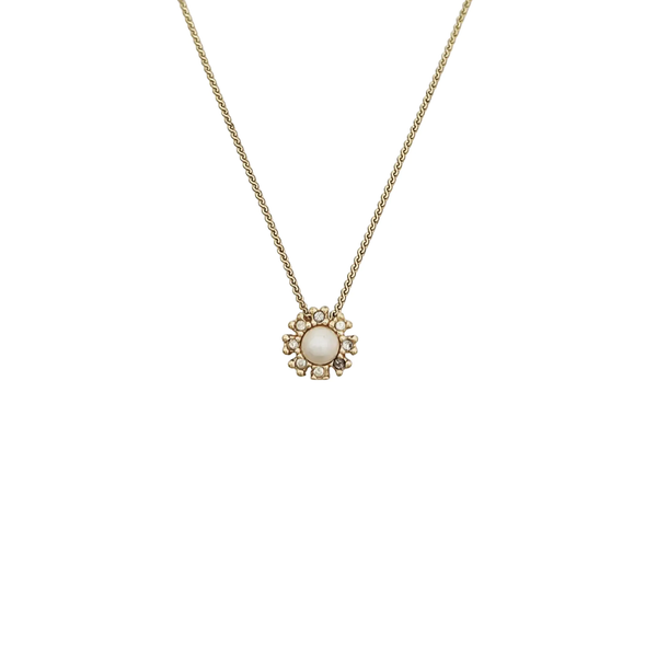 Collar de oro de metal