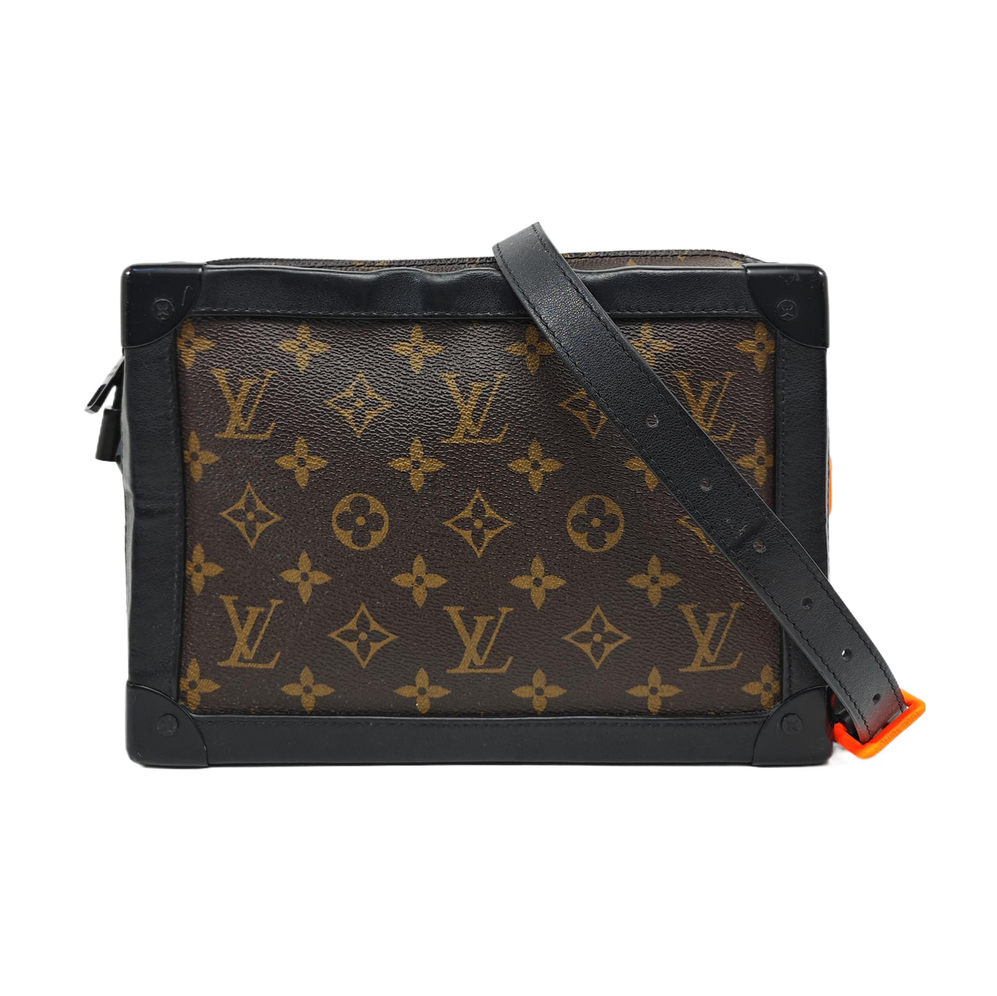 SOFT TRUNK Monogram Coated Canvas Brown