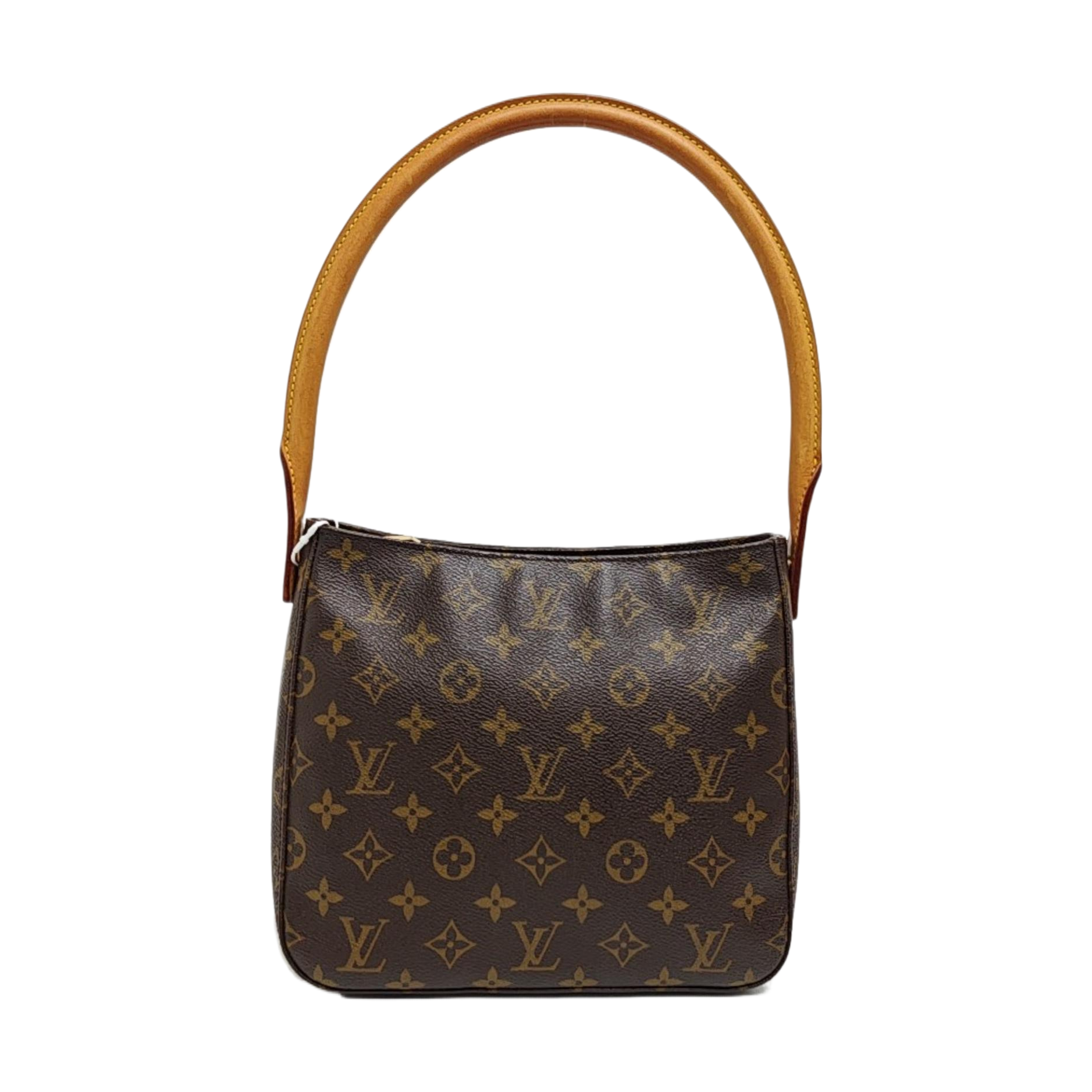 LOOPING MM Monogram Coated Canvas Brown