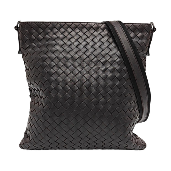 Calfskin Shoulder Bag Brown