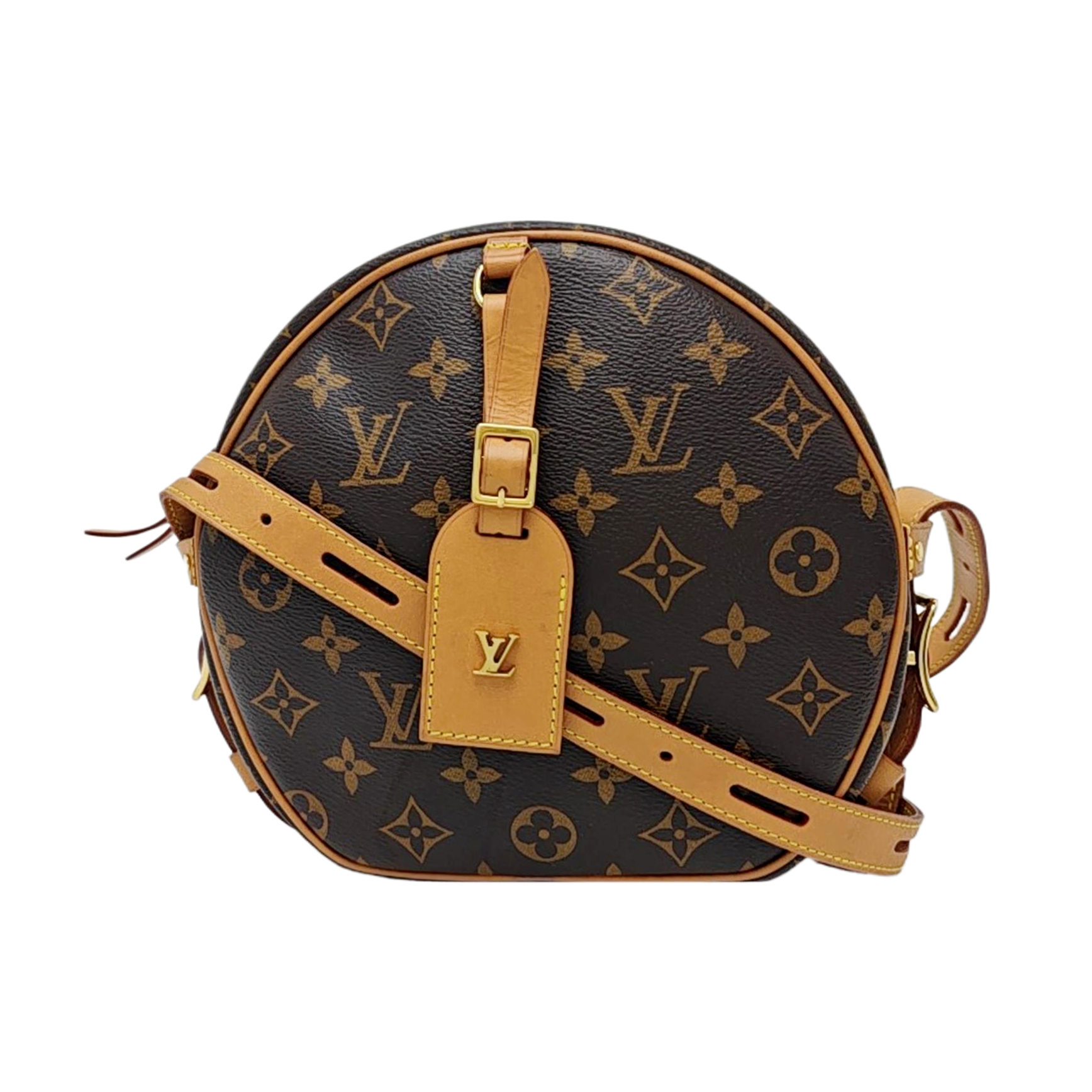 BOITE CHAPEAU MM Monogram Coated Canvas Brown