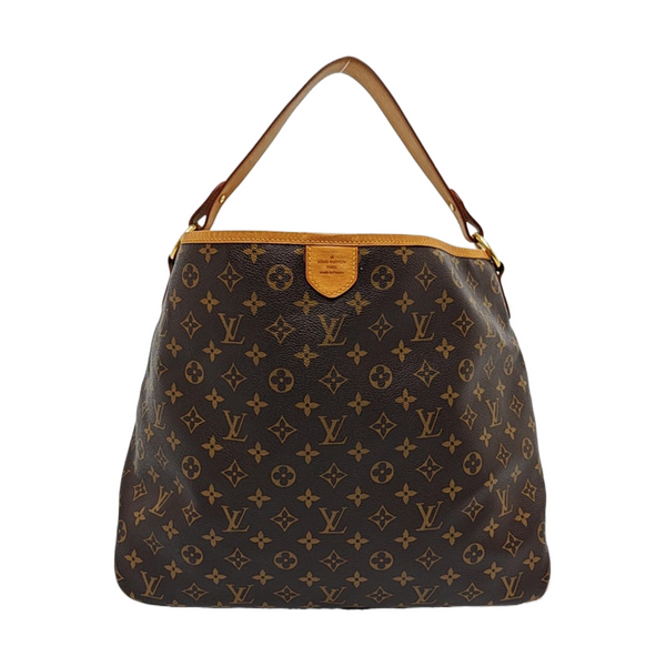 DELIGHTFUL Monogram Coated Canvas Brown