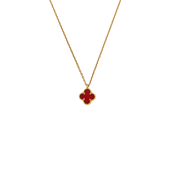 Sweet Alhambra 18k Rose Gold Necklace