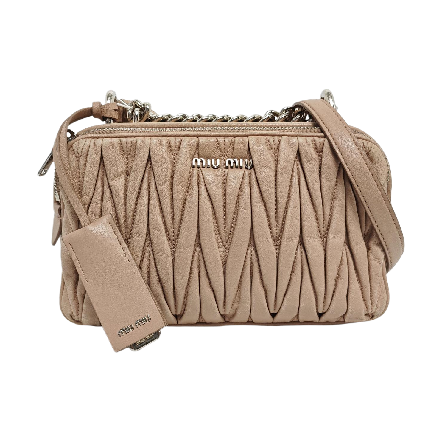 Matelassé Quilted Lambskin Pink