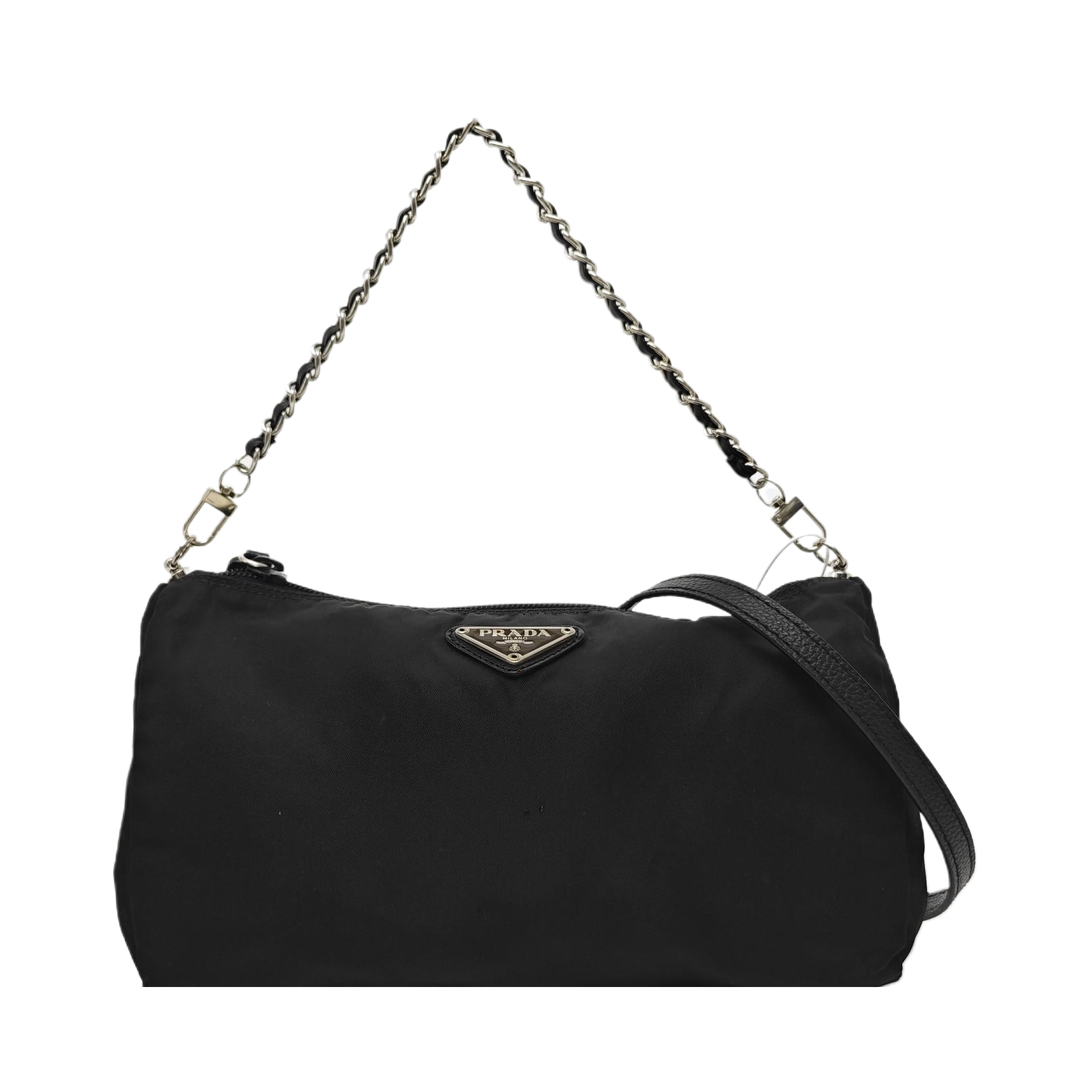 Nylon Clutch Black