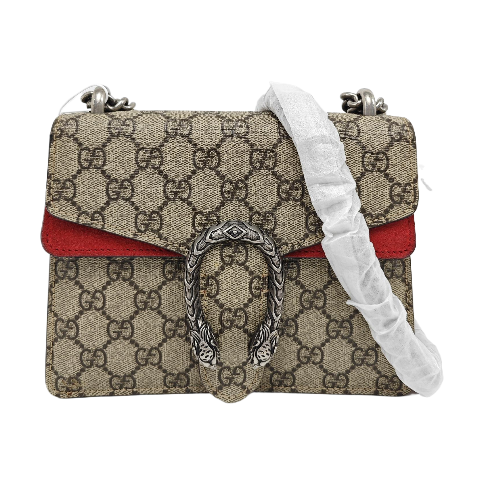 Authenticated pre-owned  Dionysus Mini Monogram Coated Canvas Beige - Shoulder Bag at Looply