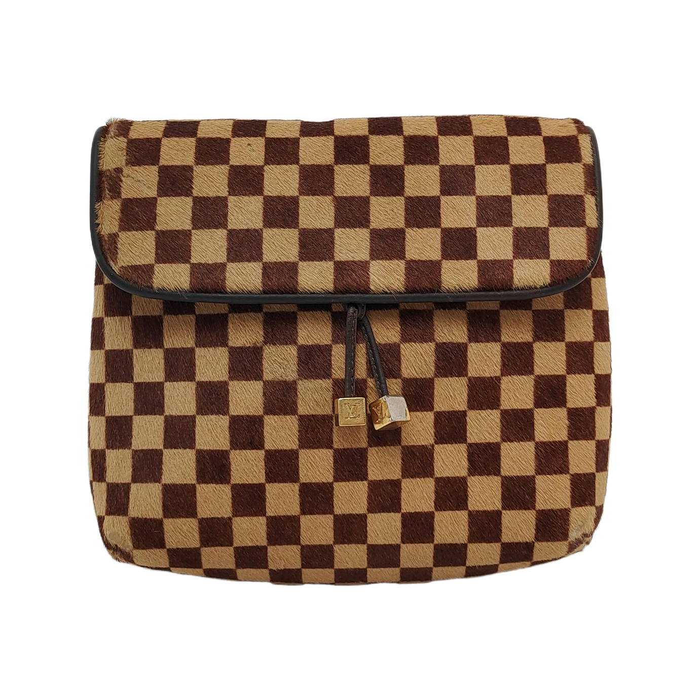 GAZELLE Damier Ebene Horsehair Brown