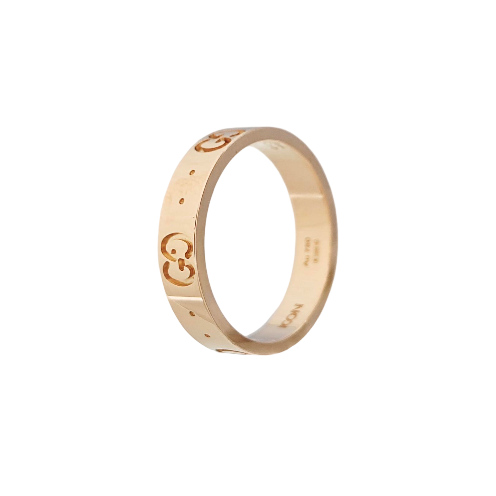 Anillo Icon en oro rosa de 18k HK 10