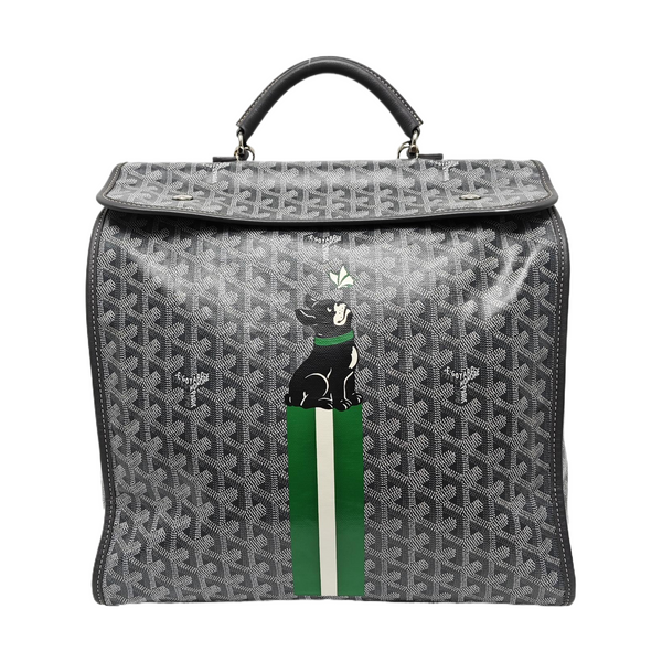 Saint Léger Coated Canvas Gray