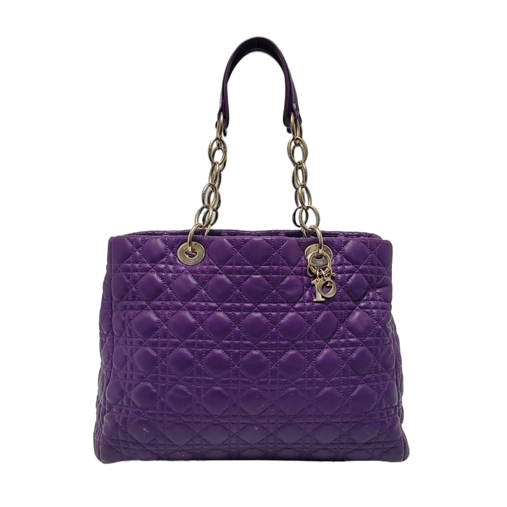 Dior Soft Cannage Calfskin Purple