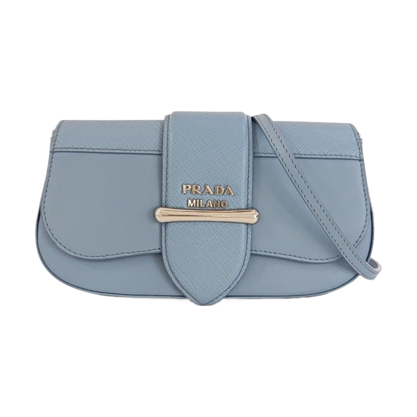 Sidonie Mini Saffiano Calfskin Blue