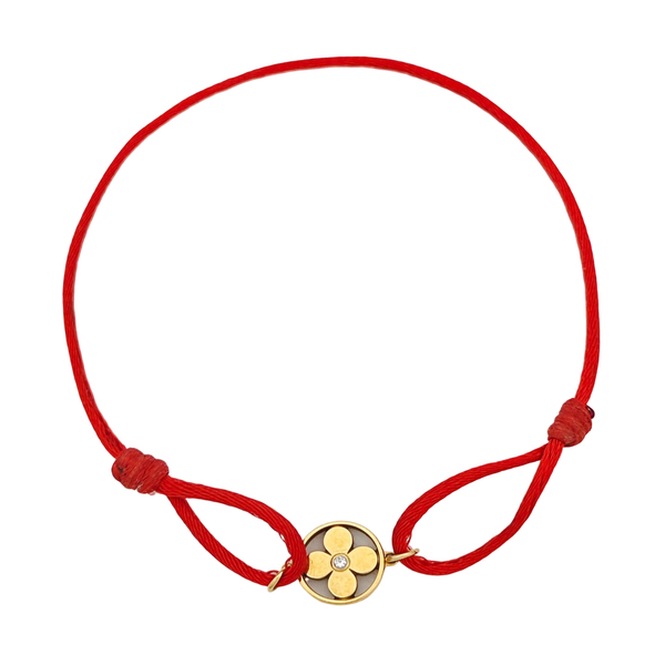Fabric Red Bracelet