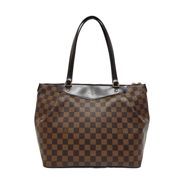 WESTMINSTER GM Damier Ebene Coated Canvas Brown