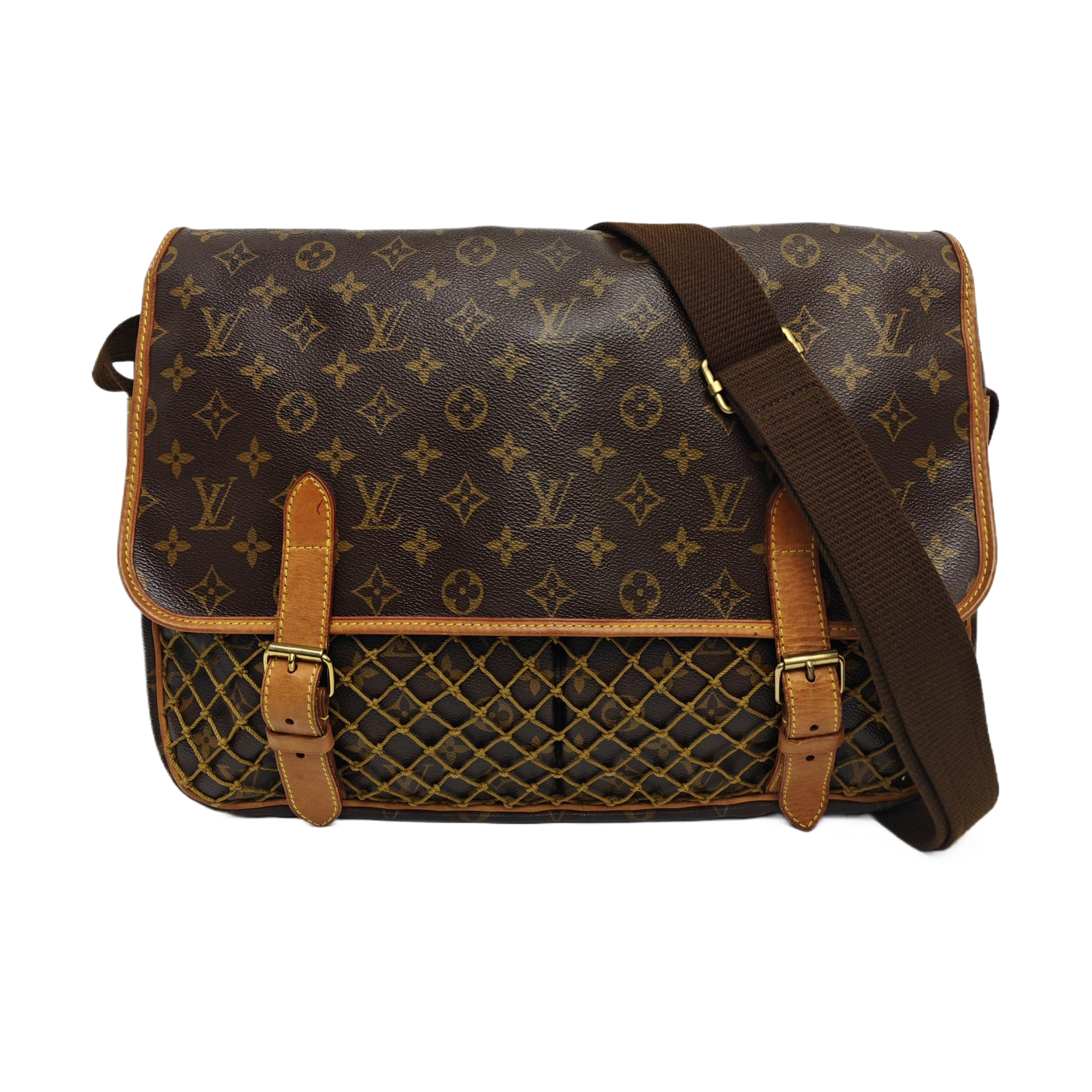 CONGO MM Monogram Coated Canvas Brown