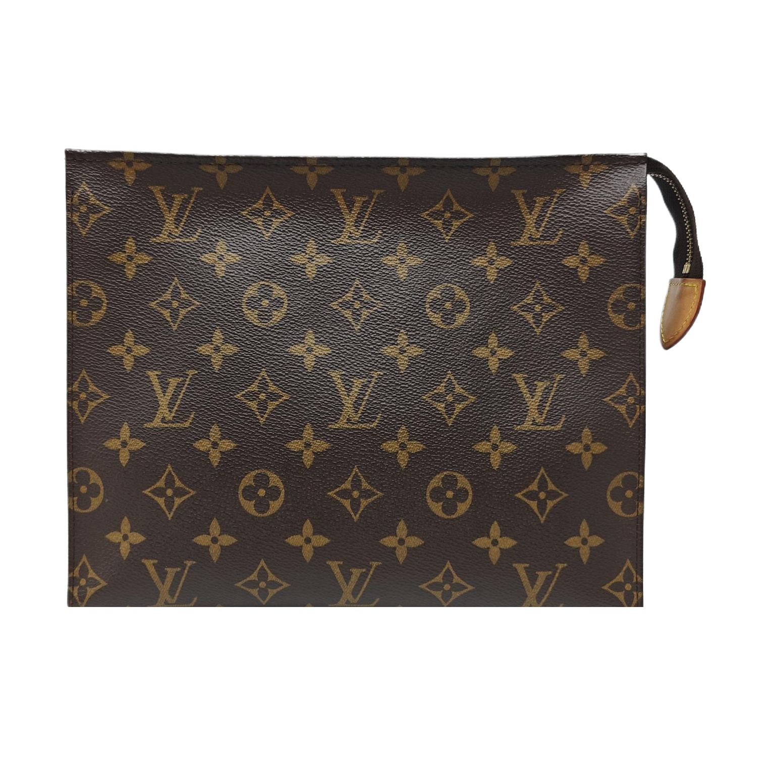 TOILET POCKET 26 Monogram Coated Canvas Brown