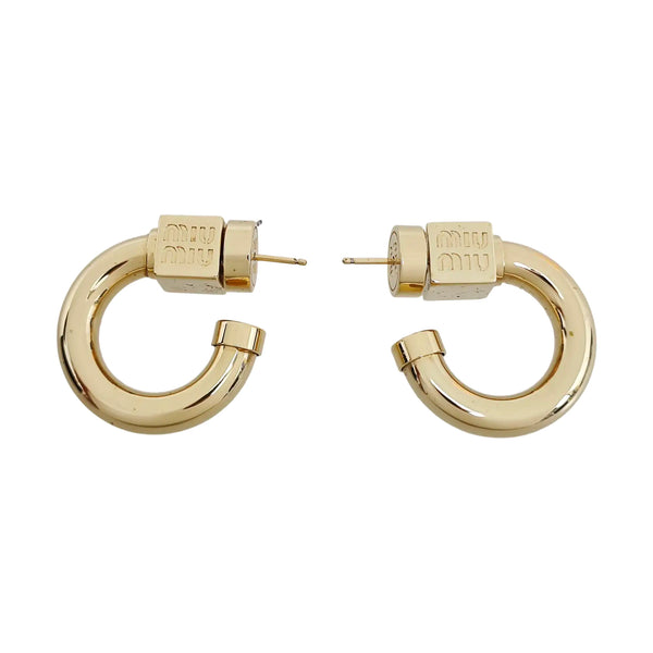 Metal Gold Earrings
