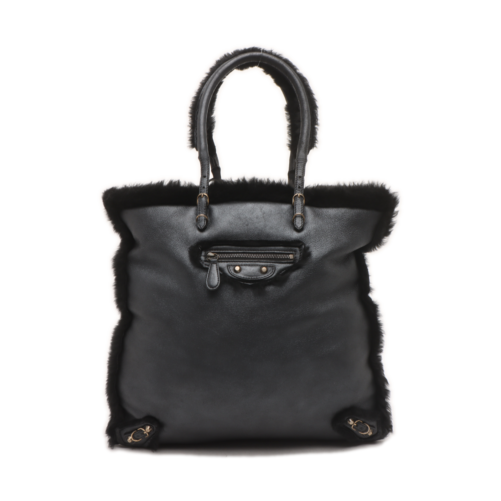 Authenticated pre-owned  Classic City Calfskin Black - Tote Bag at Looply