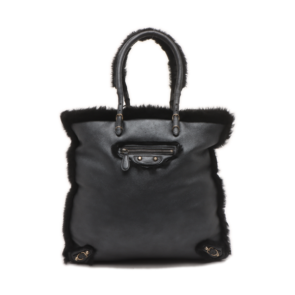 Authenticated pre-owned  Classic City Calfskin Black - Tote Bag at Looply