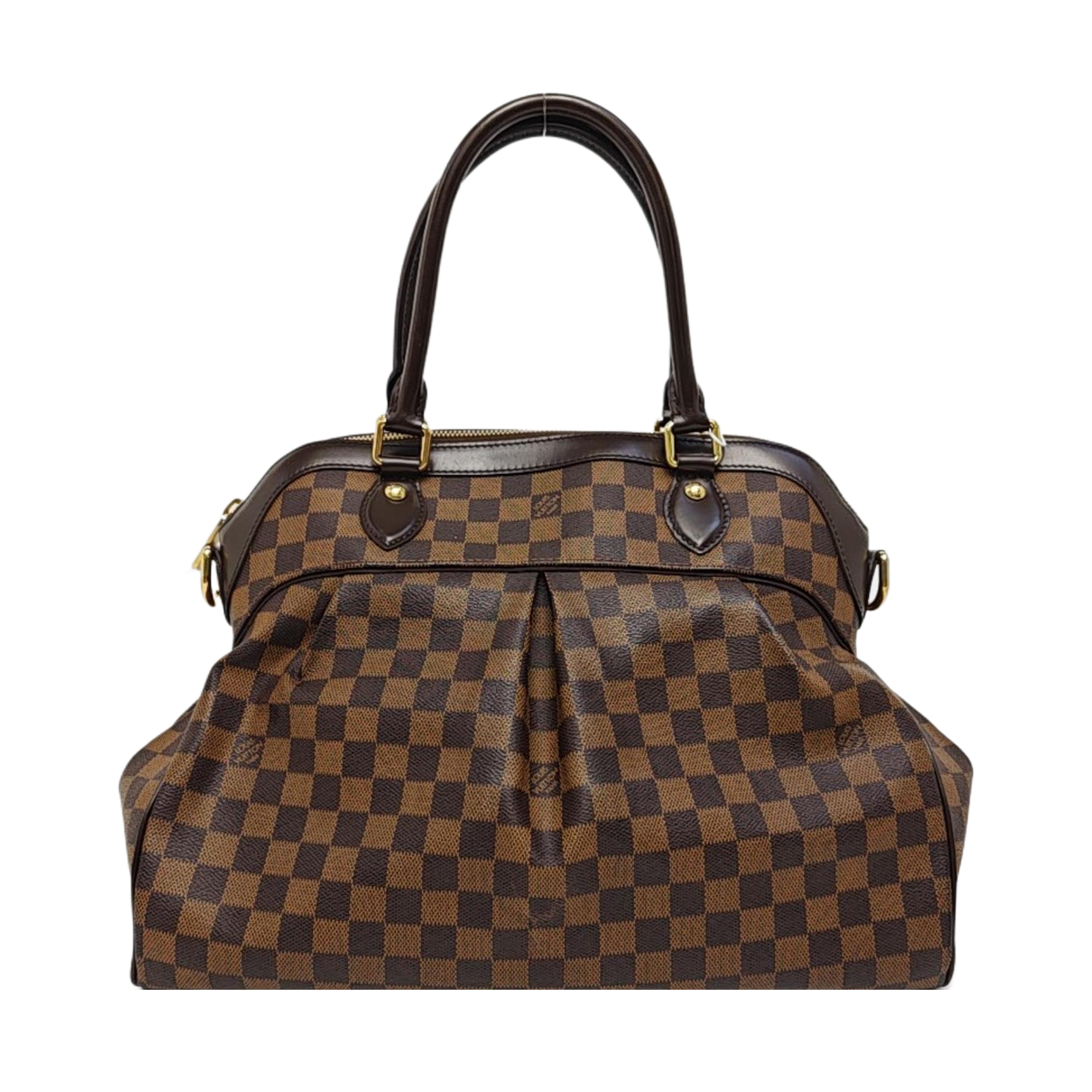 TREVI GM Damier Ebene Coated Canvas Brown