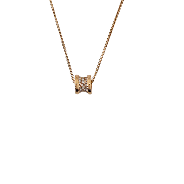 B.ZERO1 18k Rose Gold Necklace