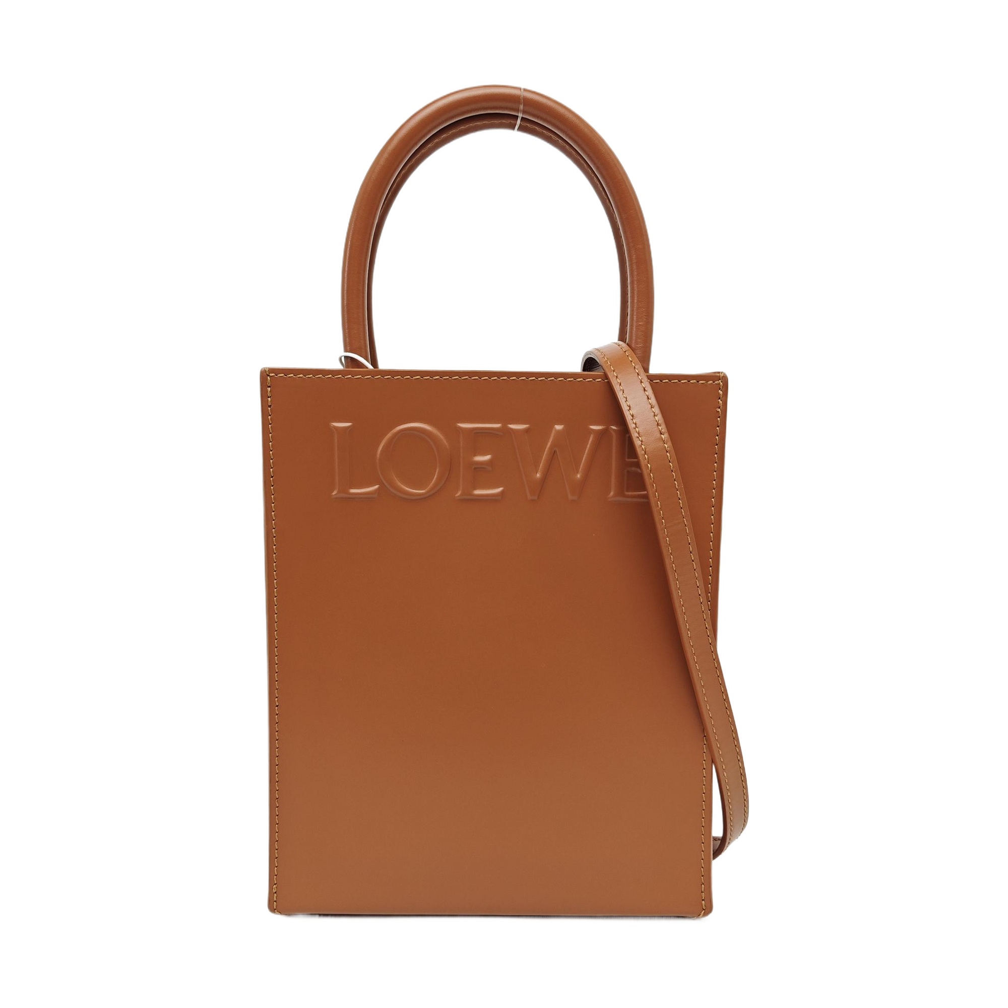 Calfskin Tote Bag Brown