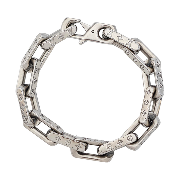 MONOGRAM Metal Silver Bracelet