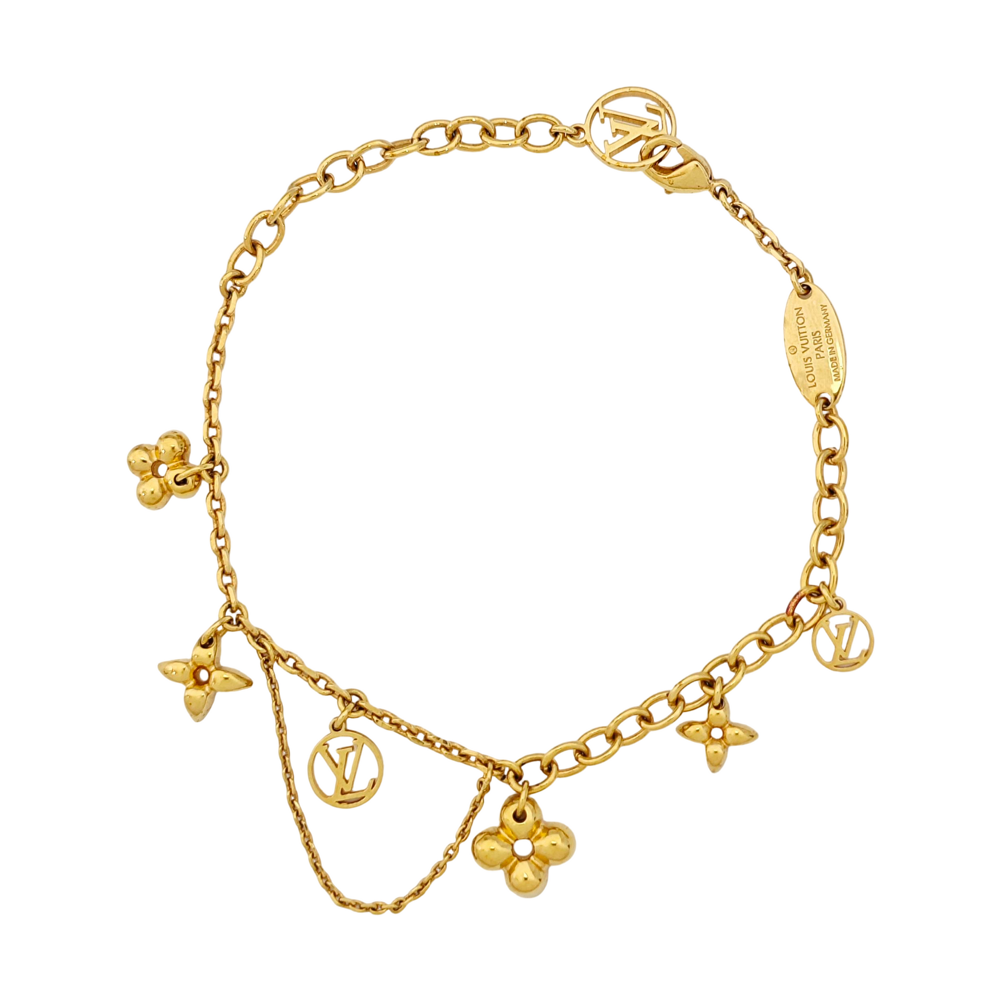 BLOOMING Metal Gold Bracelet